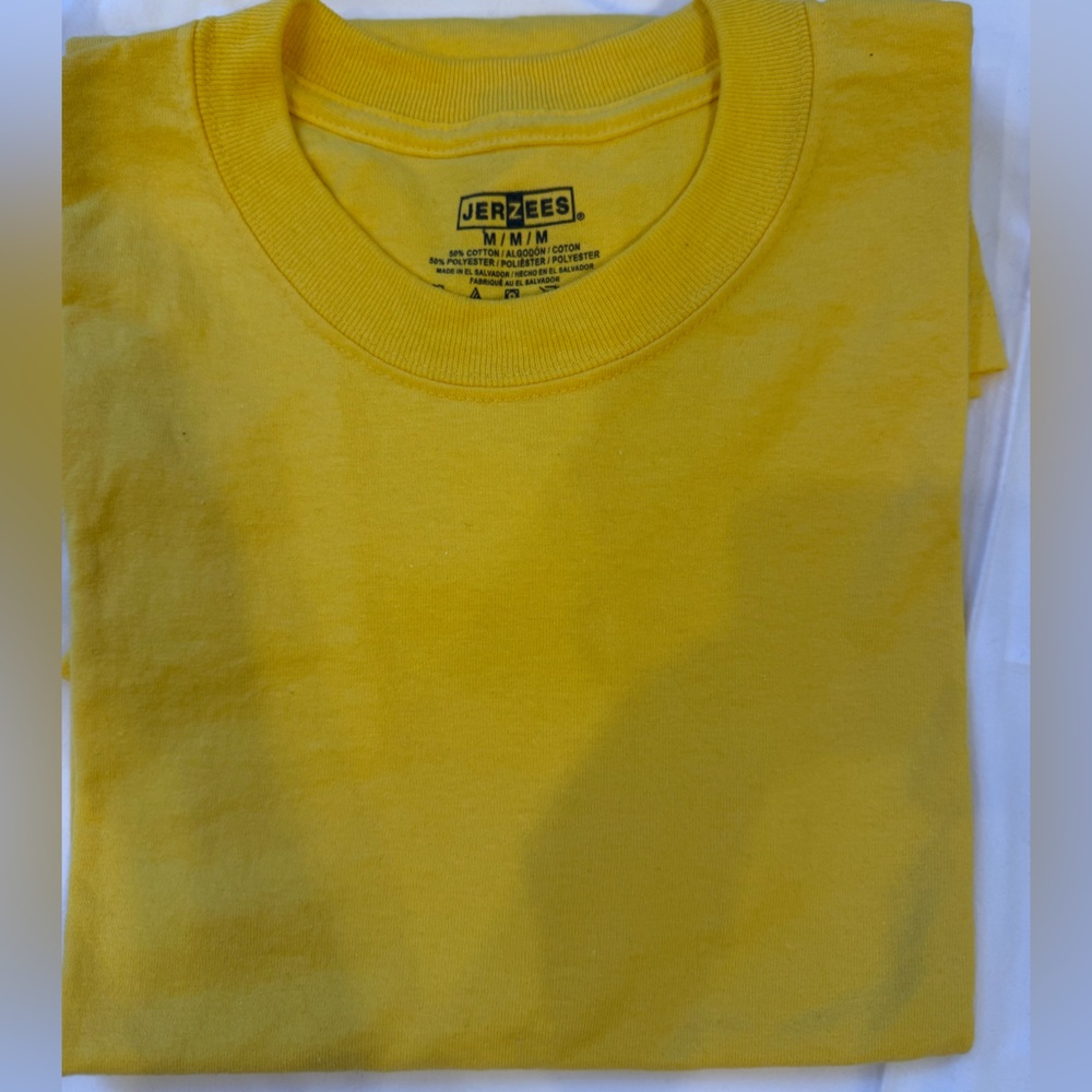 Jerzees Kids Bright Yellow Tee